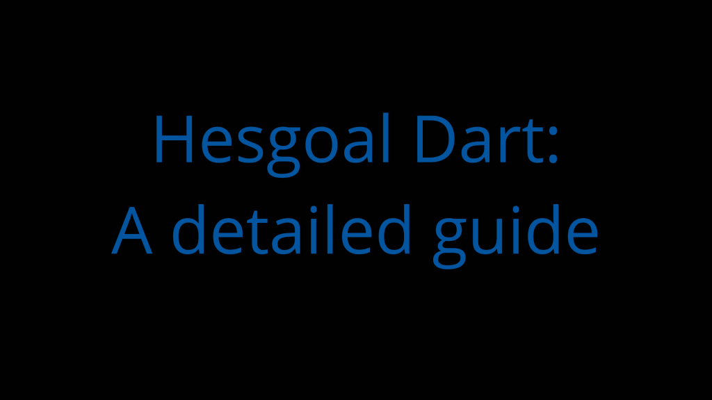 Hesgoal Dart: Todo al detalle Abril 2021