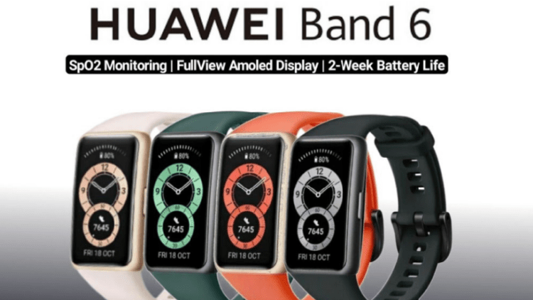 Huawei Band 6 Cambio de marca de Honor Band 6, que ofrece una pantalla grande
