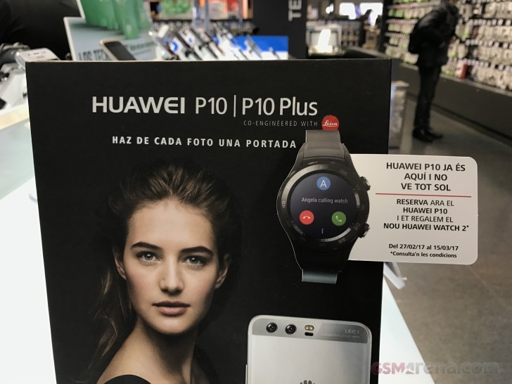 Huawei regala un Huawei Watch 2 con las reservas del Huawei P10 en España