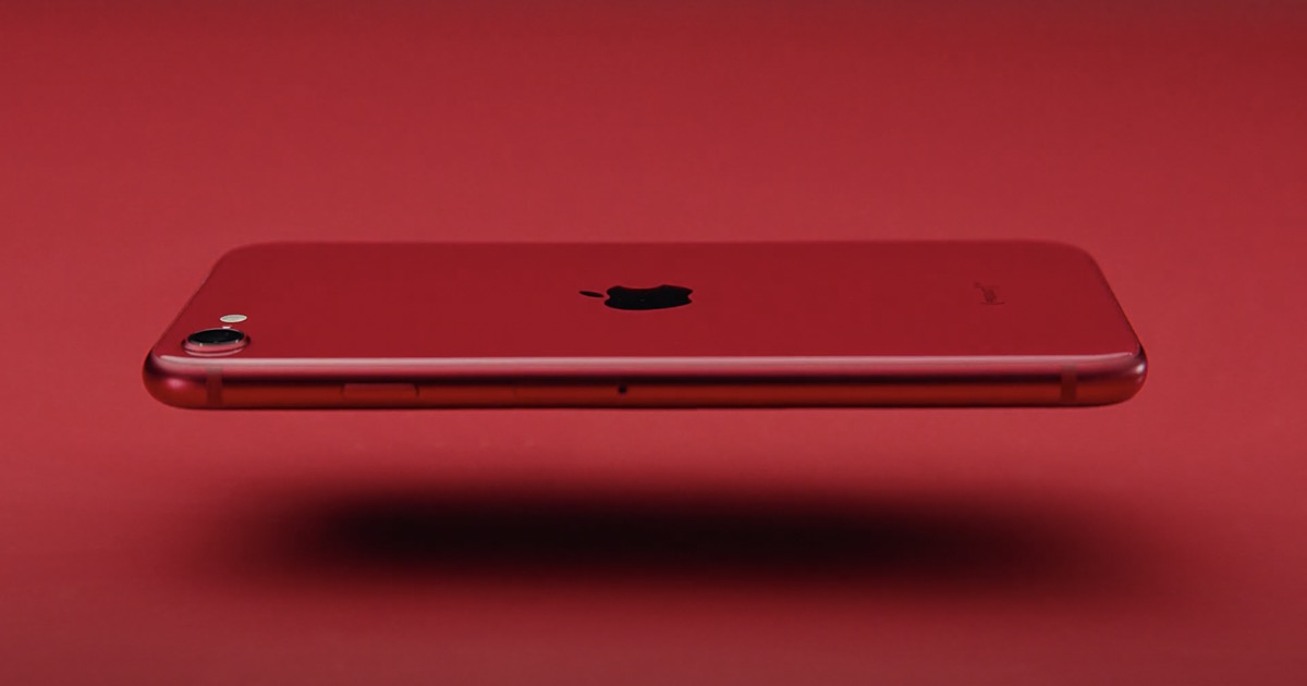 Red iphone se 2020