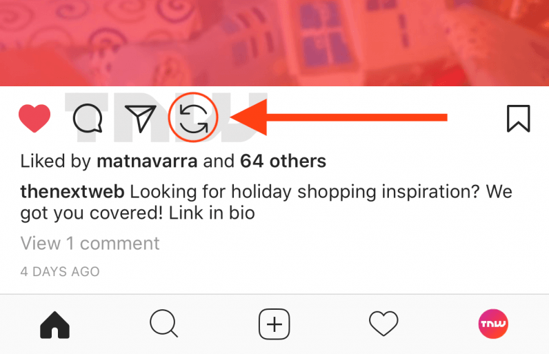 Instagram podría presentar Regram pronto, le permitiría compartir imágenes y videos fácilmente