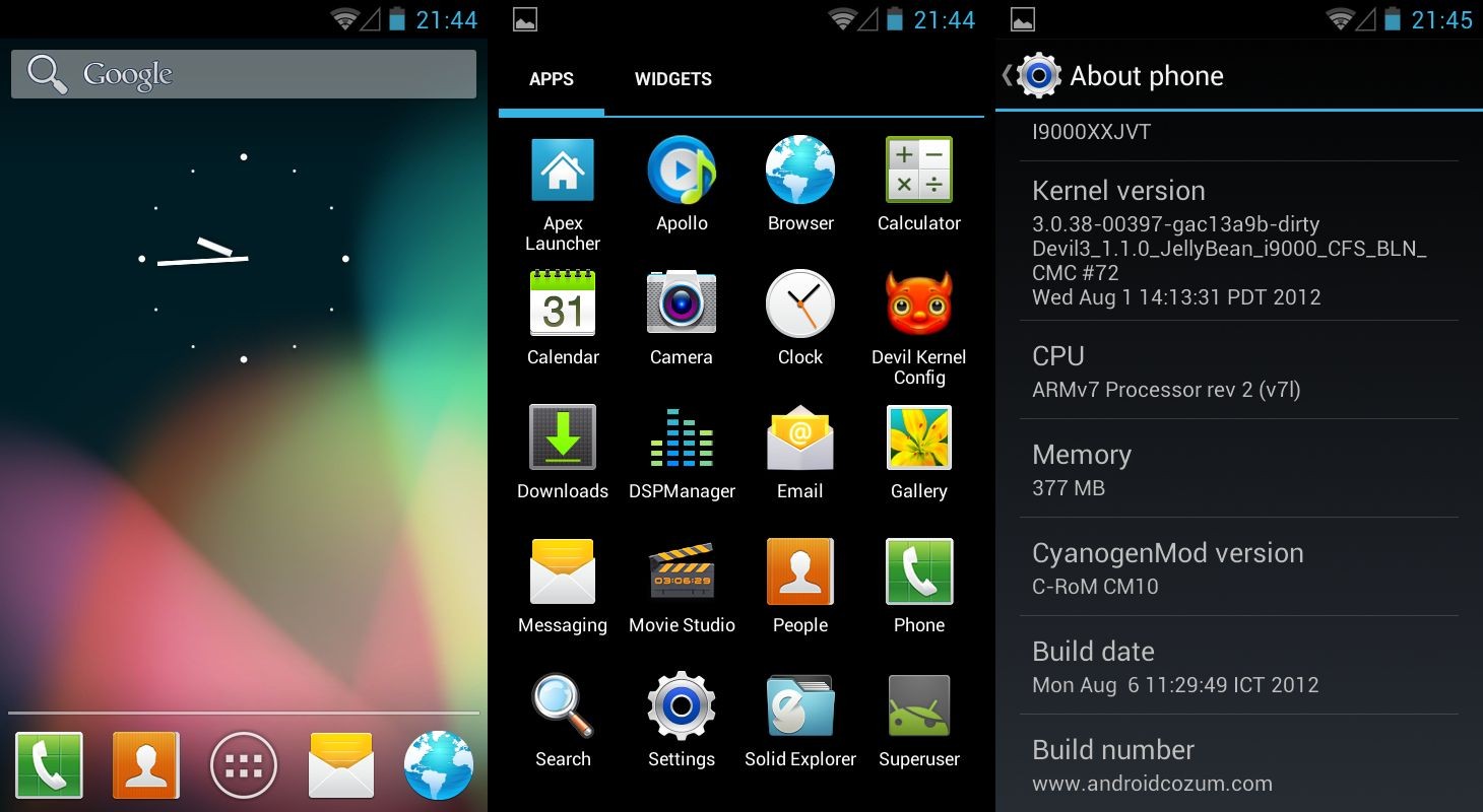 Instale CROM con iconos TW5, basado en Android 4.1