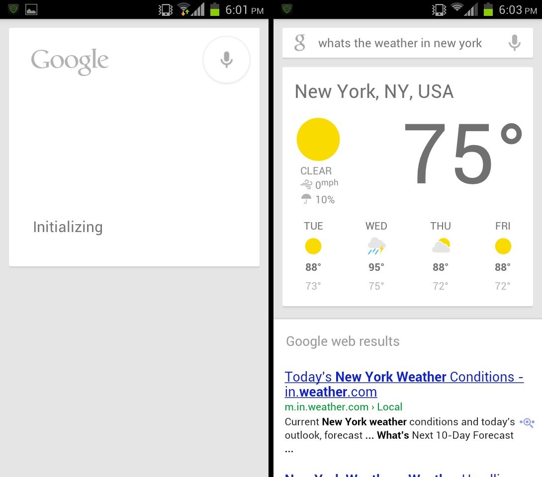 Instale la aplicación Google Now Jelly Bean en dispositivos Ice Cream Sandwich.  Raiz necesario [Guide]