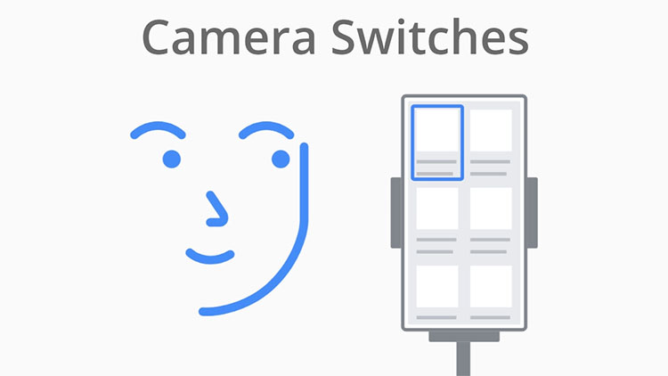 Interruptor de cámara, permite a los usuarios controlar Android con expresiones faciales