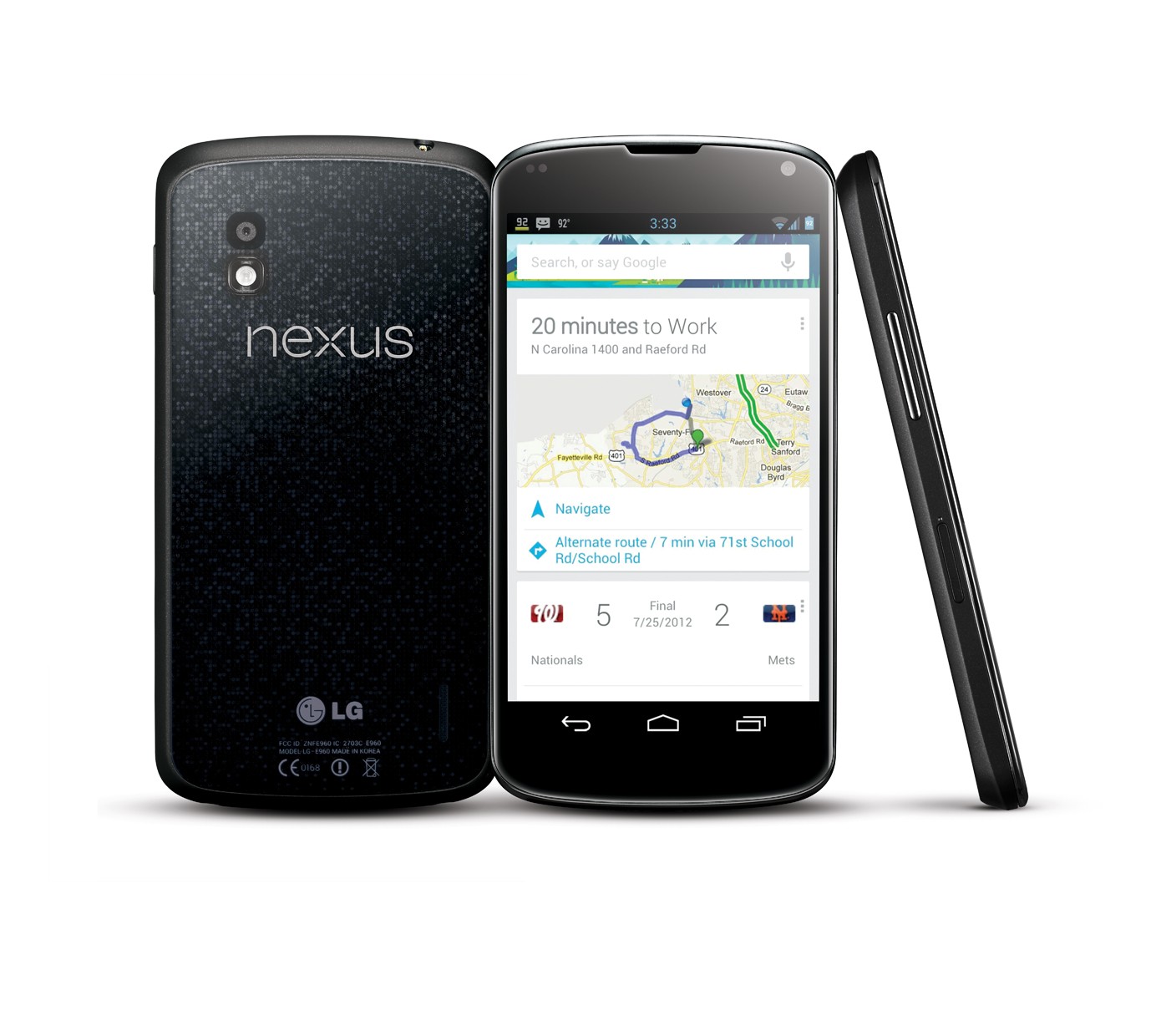 LG Nexus 4 obtiene la fecha de lanzamiento del 13 de diciembre y los detalles de precios para 3 en el Reino Unido
