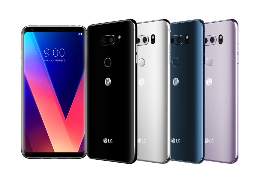 LG V30 vendrá en cuatro colores