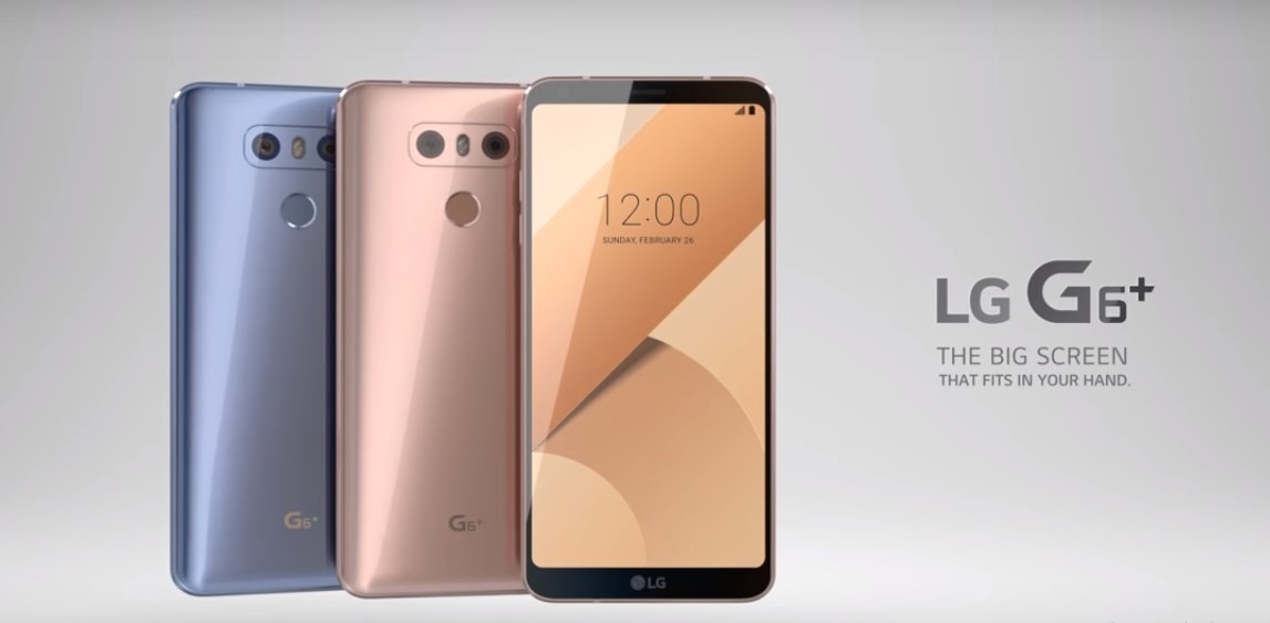 LG publica el primer video promocional del LG G6+