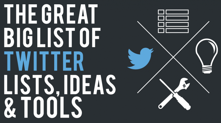 La Gran Gran Lista de Listas, Ideas y Herramientas de Twitter