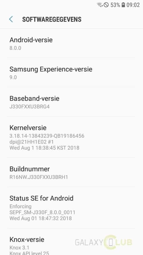 La actualización de Android 8.0 Oreo llega al Samsung Galaxy J3 2017 en Europa y EAU