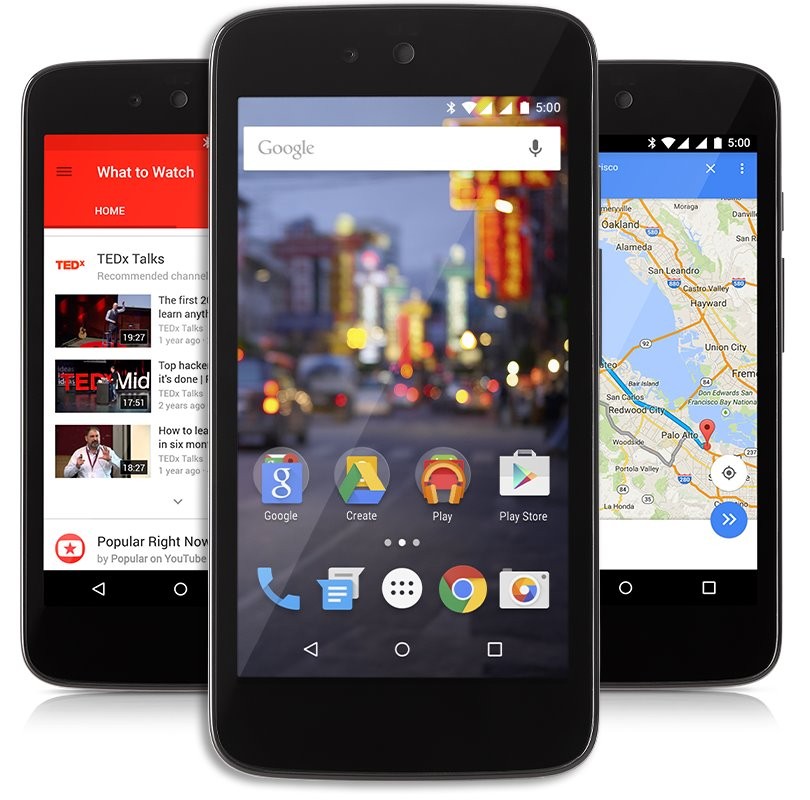 Android One Android 5.1 Lollipop