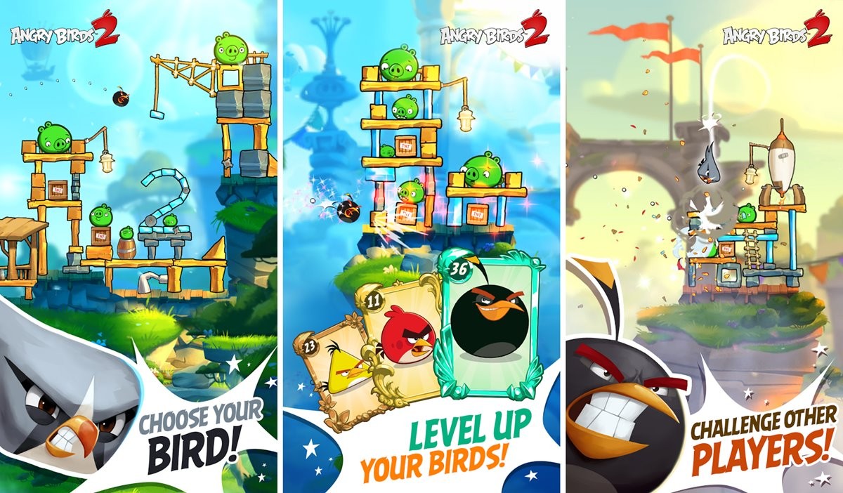 La actualización de Angry Birds 2 trae 80 nuevos niveles y varias otras mejoras