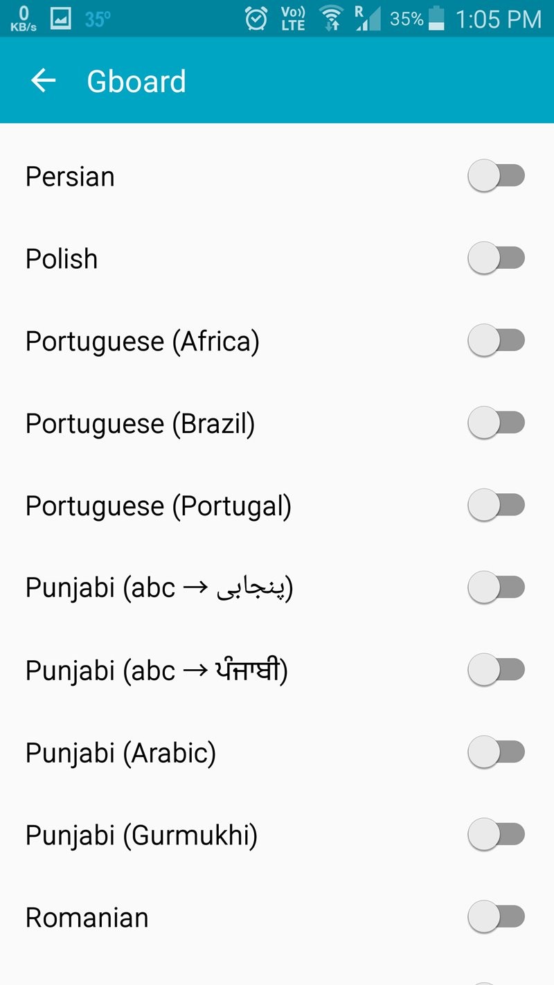 La actualización de Gboard agrega nuevos idiomas indios regionales, incluidos Punjabi y Kashmiri