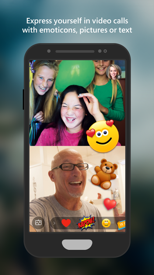 La actualización de Skype Preview lo hace compatible con Nougat y Marshmallow, admite la eliminación del chat y la búsqueda de emoticones y Mojis