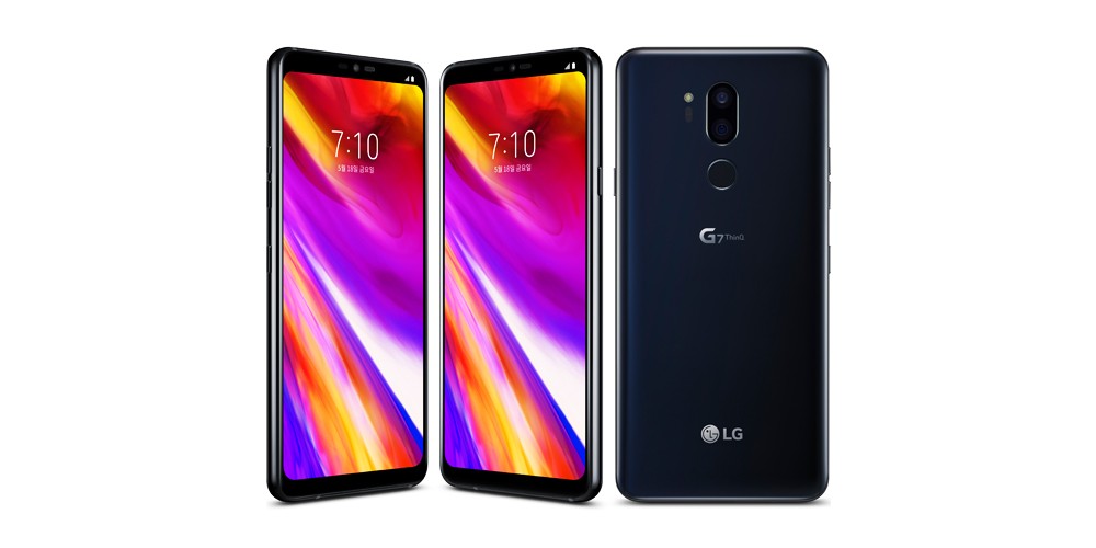 La actualización de Verizon LG G7 agrega métodos de desbloqueo de huellas dactilares y cara a pantalla, porcentaje de batería persistente y más
