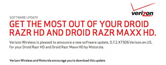 La actualización de seguridad para Motorola Droid Razr HD y Maxx HD llegará esta semana, ¡podría eliminar la raíz!