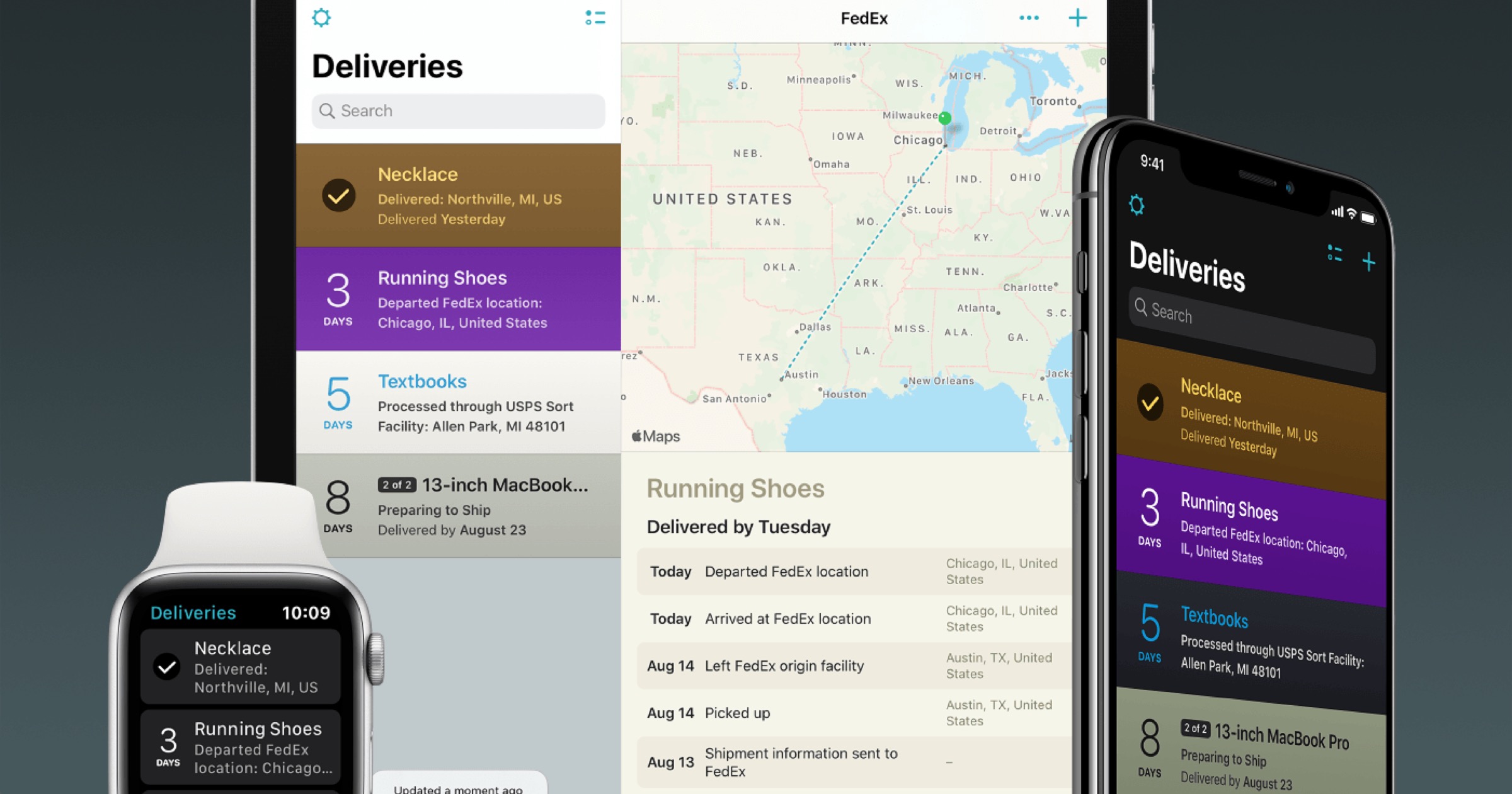 ‘Deliveries’ Package Tracker Update Can Handle Multiple Clipboard Items