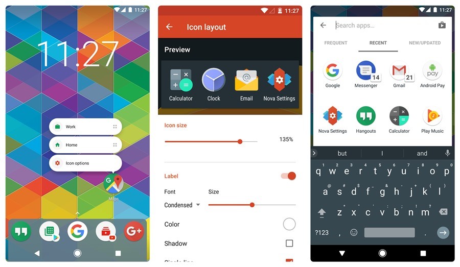 La actualización v5.4 de Nova Launcher ya está activa, ofrece compatibilidad con Android Oreo y la función de ocultación de la barra de navegación del Galaxy S8