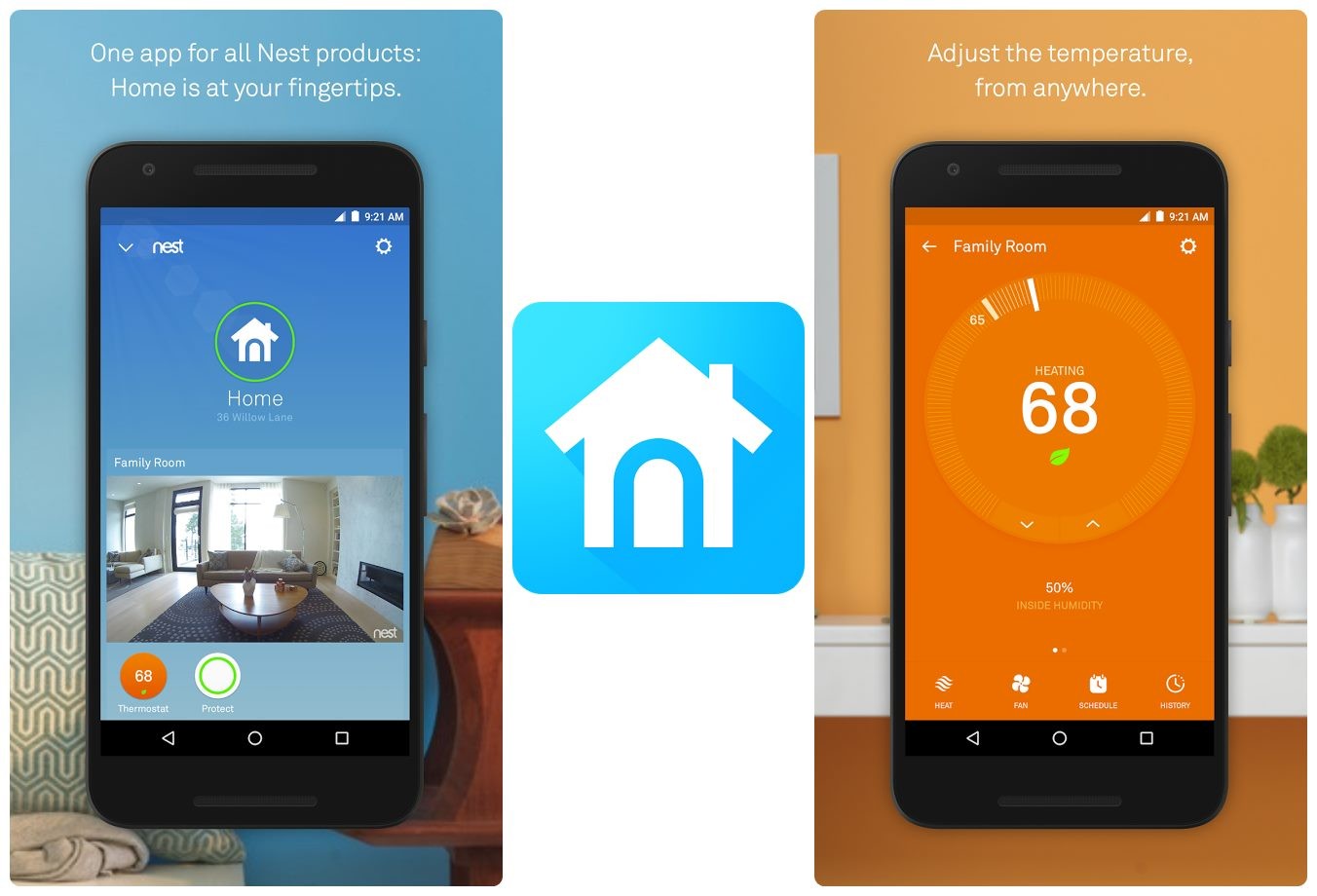 La aplicación Nest ahora es compatible con Google Smart Lock
