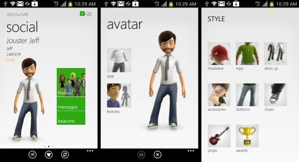 La aplicación de Android My Xbox LIVE de Microsoft ya está disponible en Play Store
