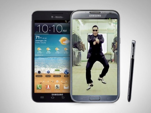 La fecha de lanzamiento del Samsung Galaxy Note 2 para Canadá es el 30 de octubre, Gangnam Style es el favorito para su presentación