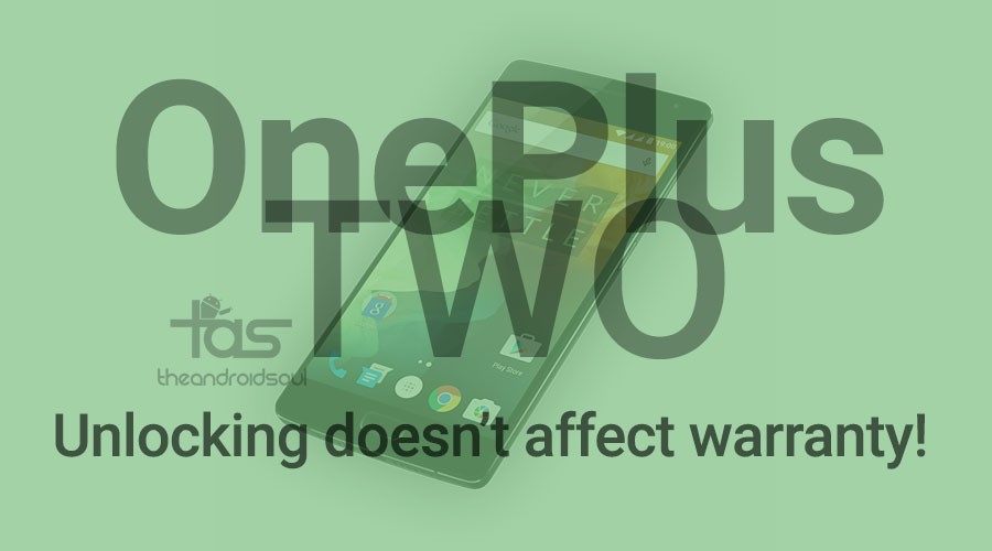 La garantía OnePlus Two no se anulará al desbloquear el gestor de arranque o rootear