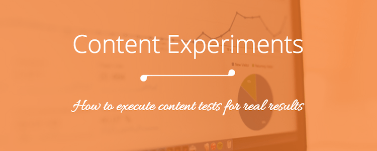 La guía para principiantes sobre experimentos de contenido