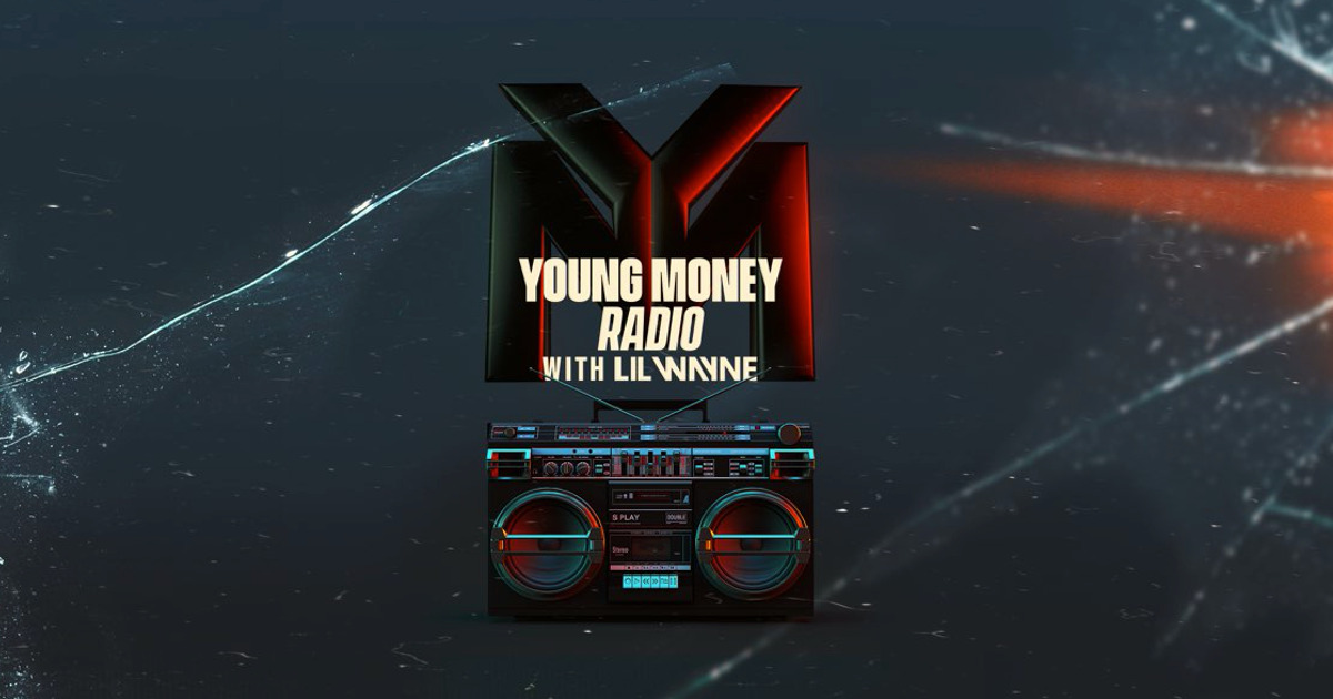 Logo for Lil Wayne Young Money Radio show on Apple Music