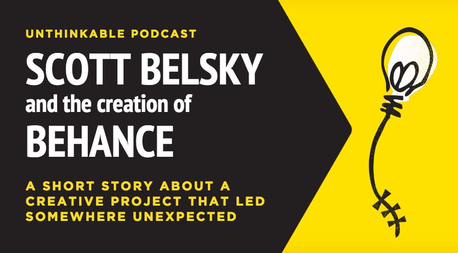 La lección sorprendente de la creación de Behance, una comunidad creativa global de Scott Belsky
