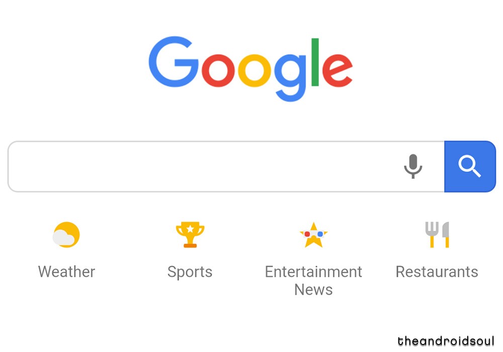 La página de inicio móvil de Google ahora cuenta con un botón de micrófono para la búsqueda por voz