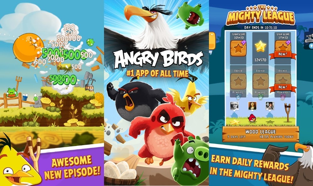 La última actualización de Angry Birds presenta el episodio Piggy Farm con 15 nuevos niveles disponibles de inmediato