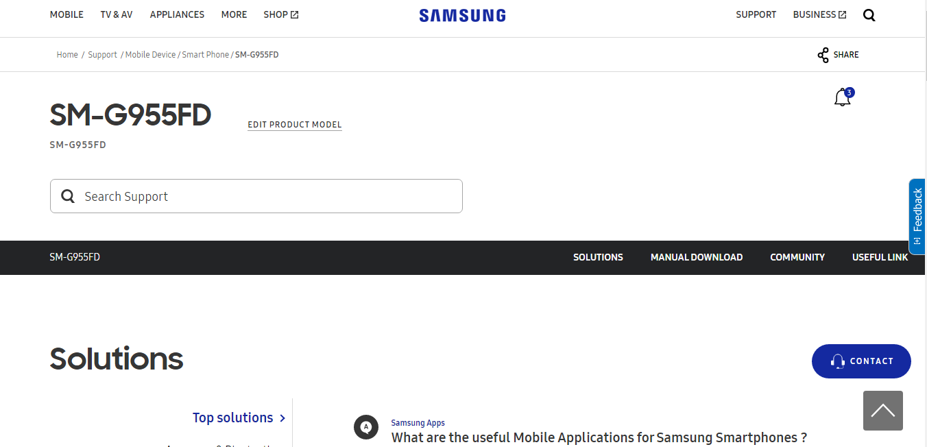 La variante de SIM dual del Galaxy S8 Plus (SM-G955FD) ya tiene una página de soporte en vivo en Samsung India, Singapur y Kazajstán