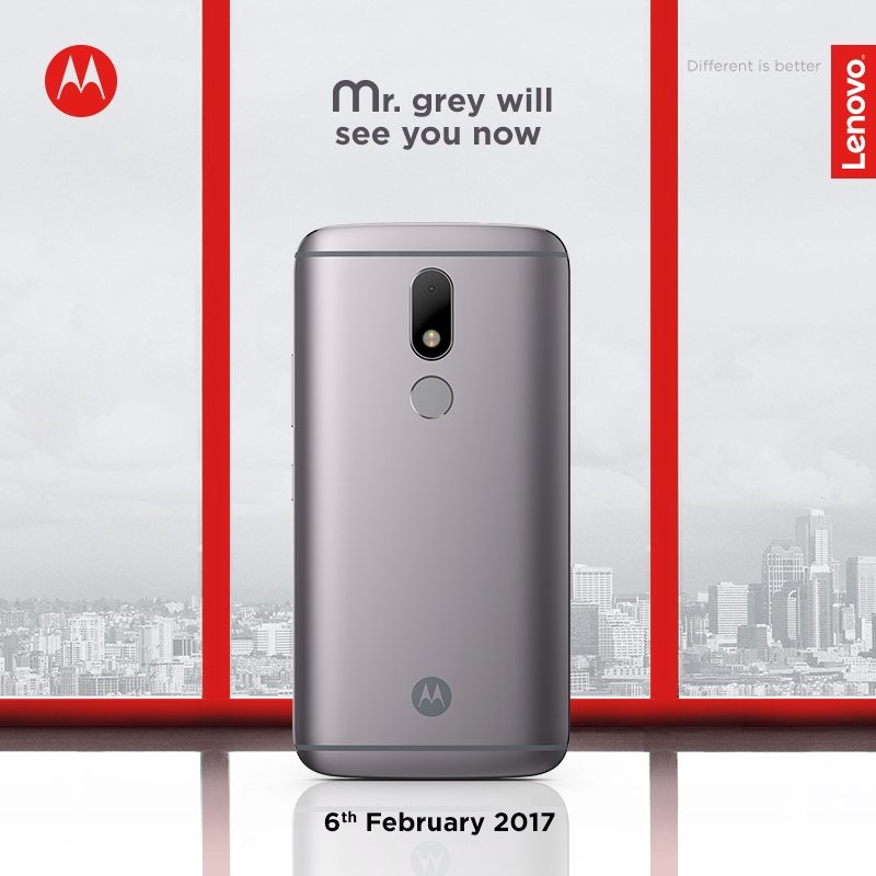 Lanzamiento de color gris Moto M en India el 6 de febrero