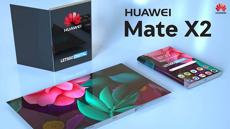Las especificaciones del teléfono inteligente Huawei Mate X2 aparecen en Internet, versión estimada de febrero