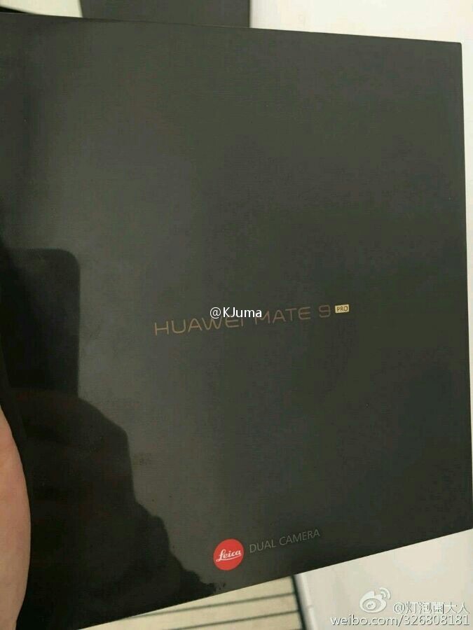 Las imágenes del Huawei Mate 9 Pro se filtran en la web
