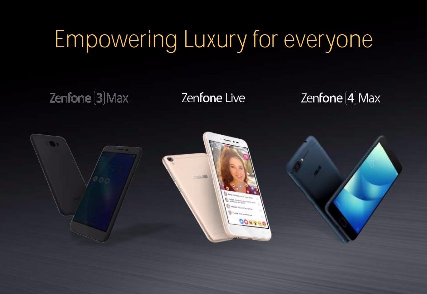Las imágenes filtradas de Asus Zenfone 4, Zenfone 4 Max y Zenfone 4s revelan cámaras duales y más