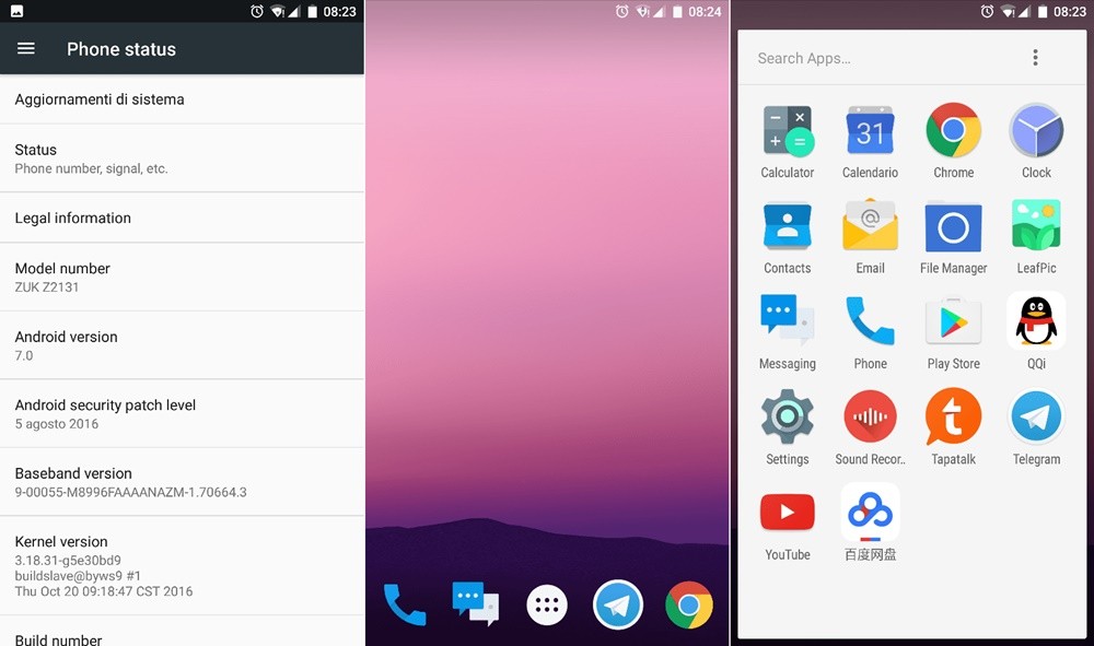 Lenovo Zuk Z2 Plus obtiene la actualización de Nougat debido a las fugas de firmware basadas en Android 7.0