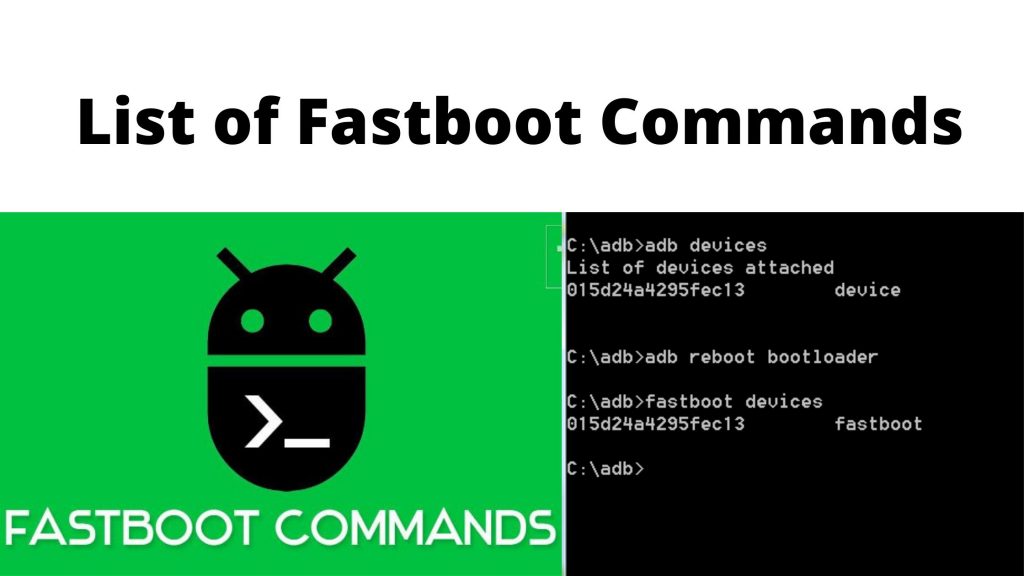 Lista de comandos de Fastboot: Guía de ayuda