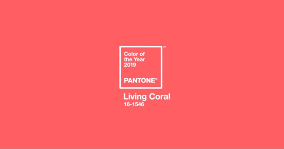 Living Coral - Color del año de Pantone para 2019