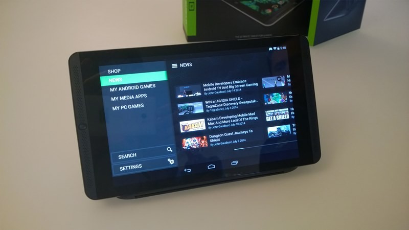 Llega la actualización 2.2 de Nvidia Shield Tablet, agrega más juegos transmitidos a la lista