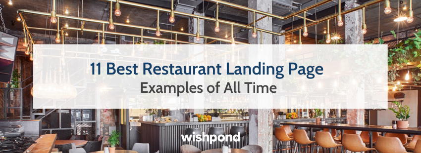 11 Best Restaurant Landing Page Examples of All Time