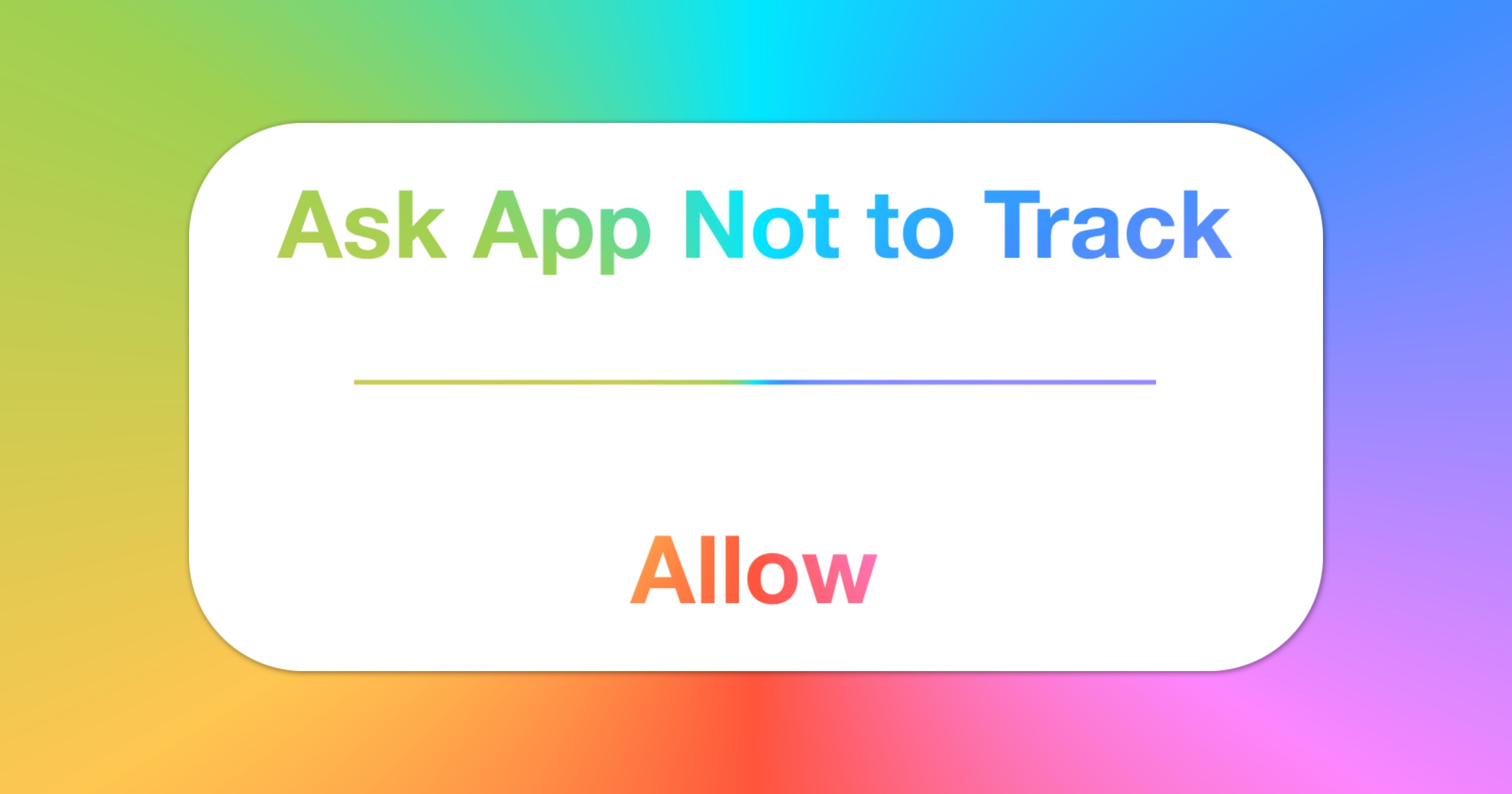 App tracking transparency in iOS 14.5