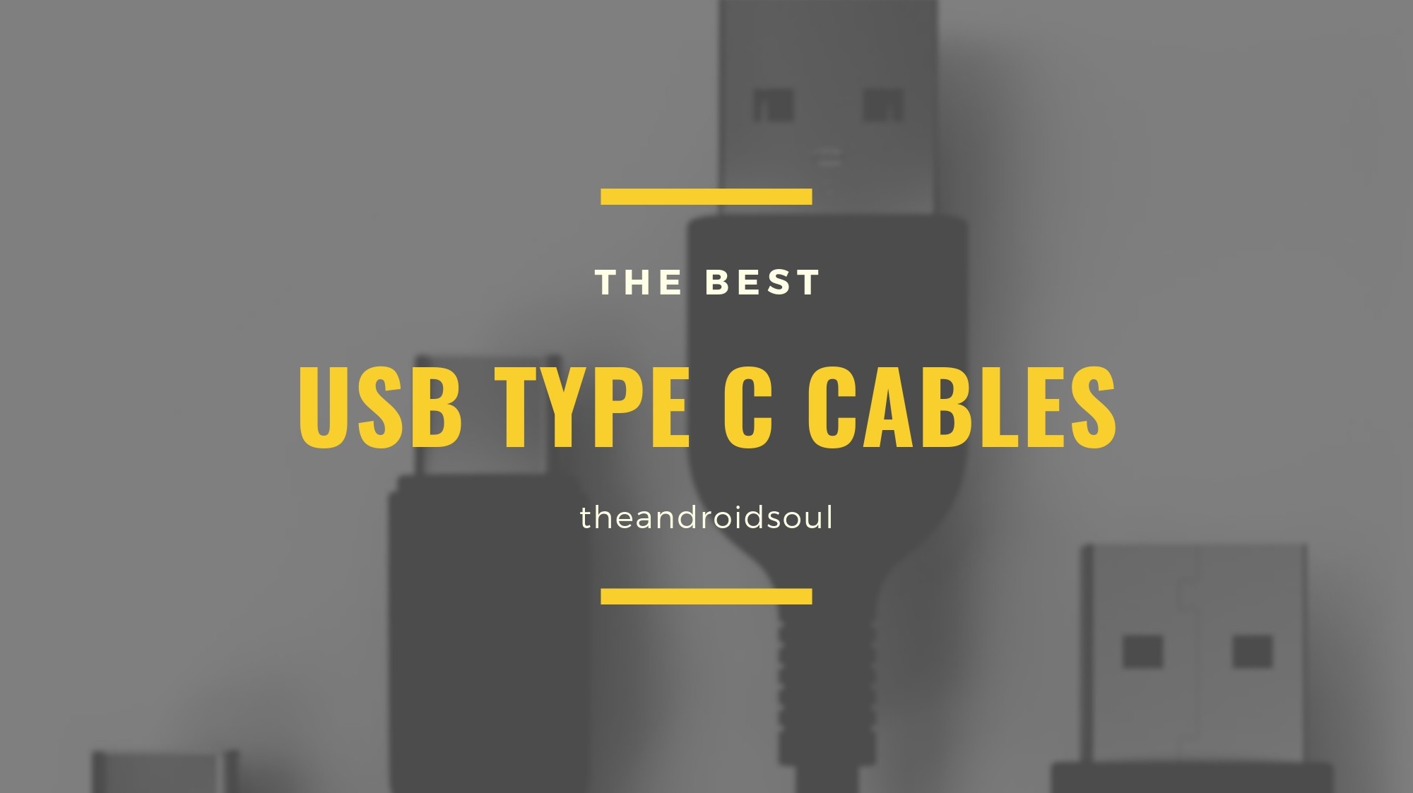 Los mejores cables USB tipo C para tu Android