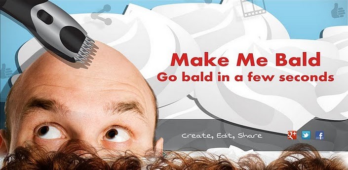 Make Me Bald para Android: aféitate la cabeza y quédate calvo