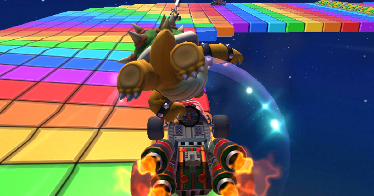 Mario Kart Tour para probar el juego multijugador en iOS