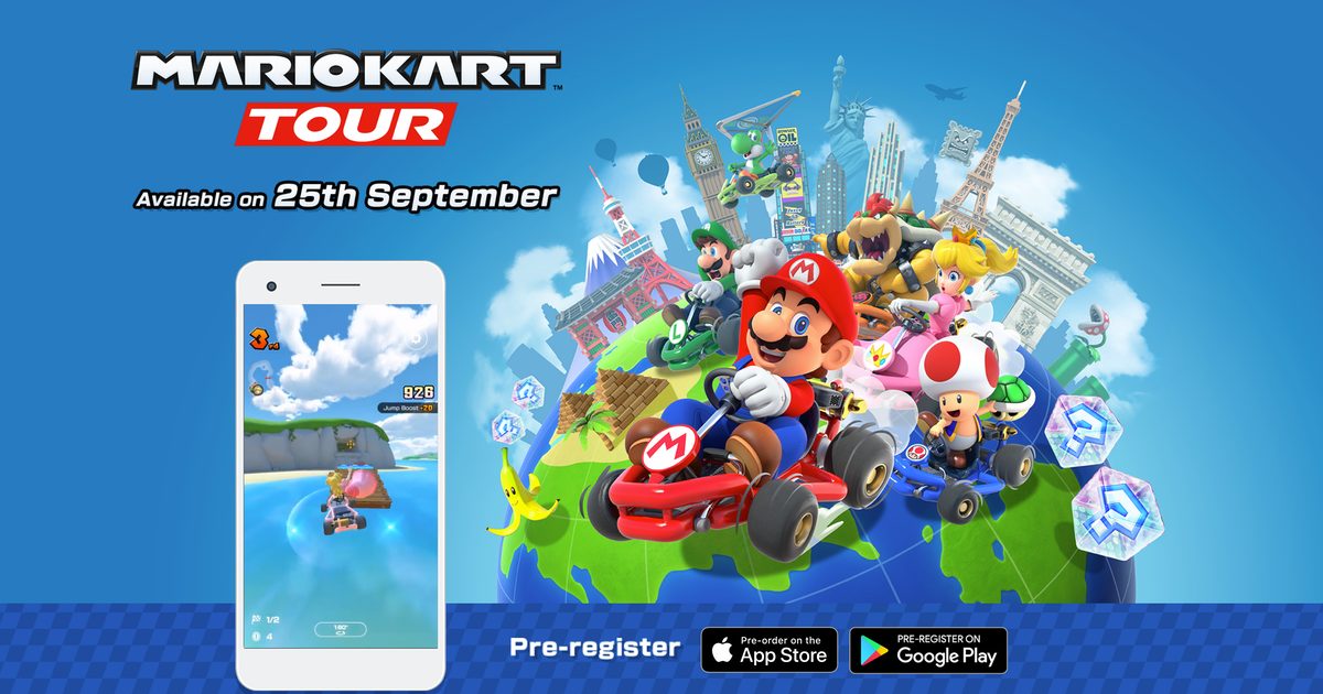 Mario Kart Tour se lanzará en iOS el 25 de septiembre