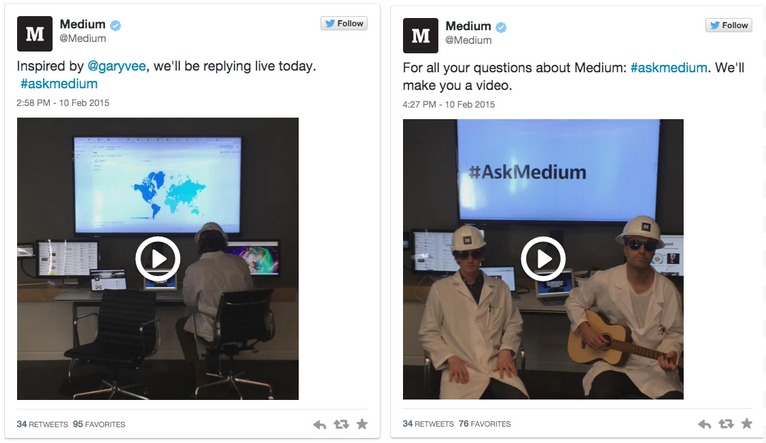 Medium se vuelve personal con respuestas en video en tiempo real en Twitter