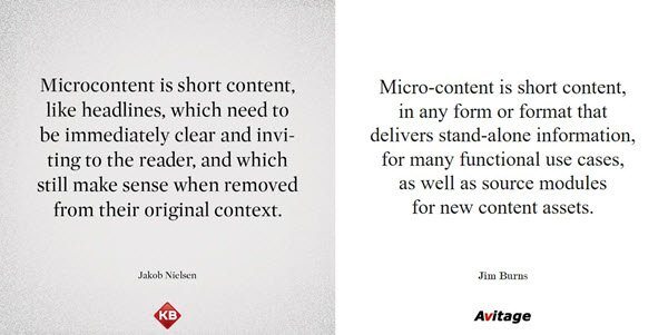 Microcontenido: el tipo de contenido más importante que no administra