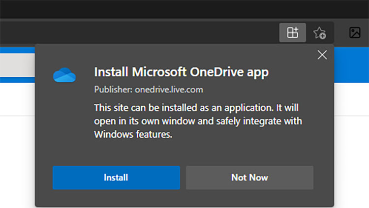 Microsoft OneDrive ahora disponible en versión PWA