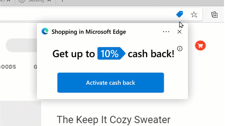 Microsoft ofrece recompensas para que los usuarios usen Edge