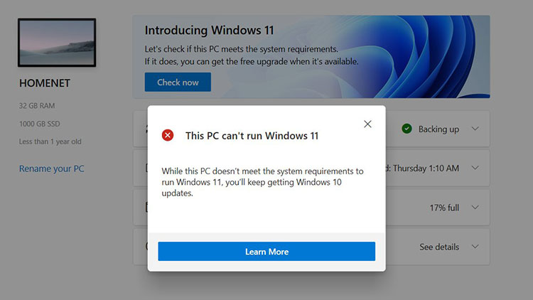 Microsoft permite que los dispositivos sin TPM puedan instalar Windows 11, con excepciones
